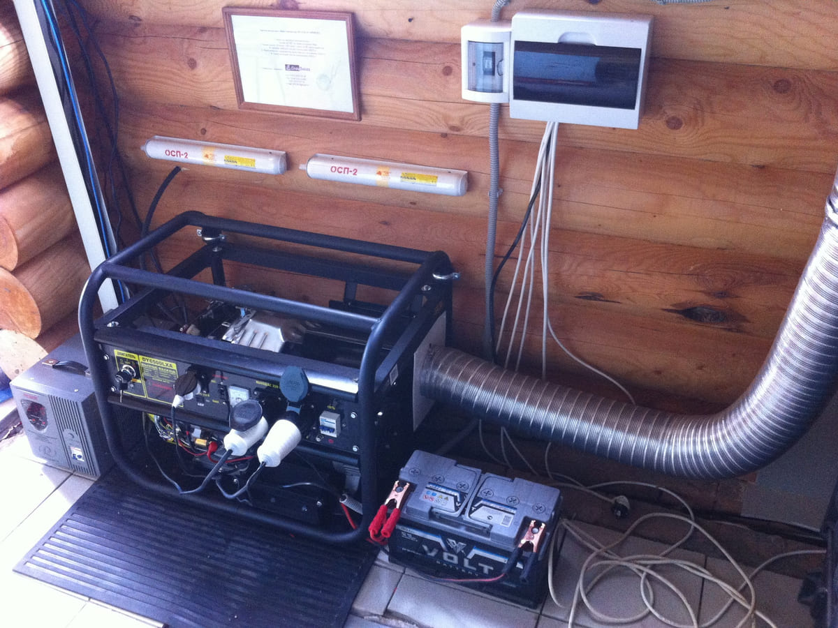 Установка генератора Полтава